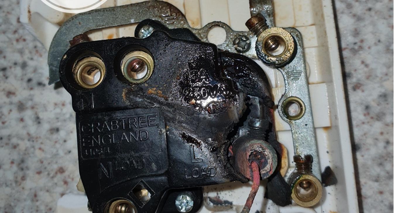 Switch Crackling Electrical Faults Fixed